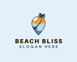 Travel Beach Resort  logo design