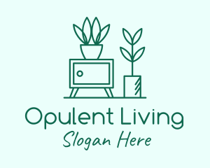 Indoor Plant Homeware logo design