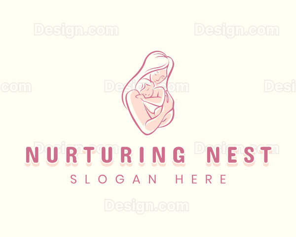 Maternity Mother Parenting Logo