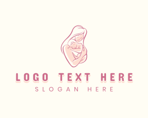 Maternity Mother Parenting Logo