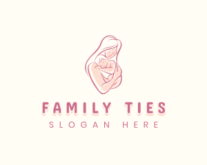 Maternity Mother Parenting logo design