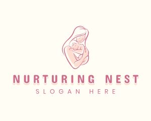 Maternity Mother Parenting logo design