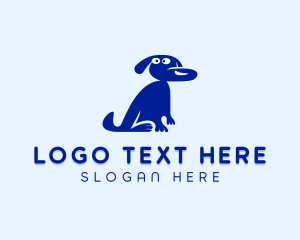 Cartoon Pet Dog logo