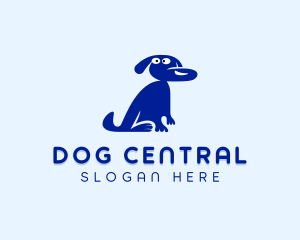 Cartoon Pet Dog logo design