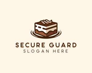 Tiramisu Cake Dessert logo