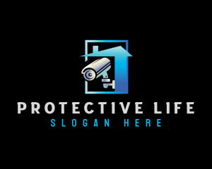 Surveillance Camera Protection logo design