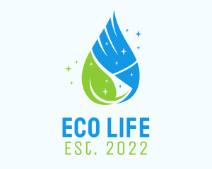 Eco Housekeeping Service logo design