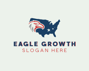 Wild Eagle Bird logo design