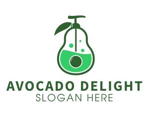 Avocado Soap Dispenser logo design