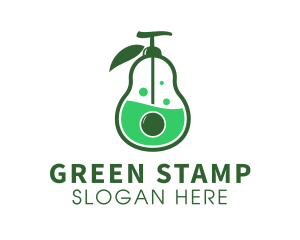 Avocado Soap Dispenser logo design