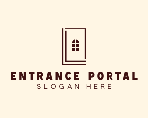 Simple Window Door logo design