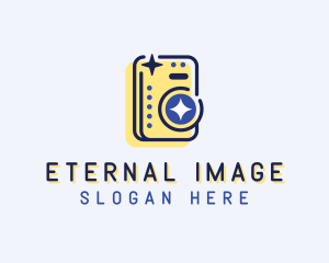 Photo Camera Film  logo design