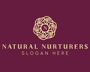 Nature Wellness Spa logo design