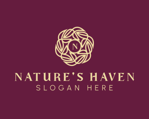 Nature Wellness Spa logo design