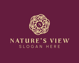 Nature Wellness Spa logo design