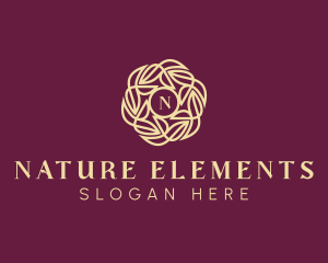 Nature Wellness Spa logo design