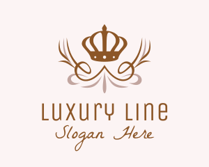 Luxury Monarch Crown  logo design