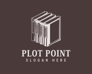 Library Literature Books logo