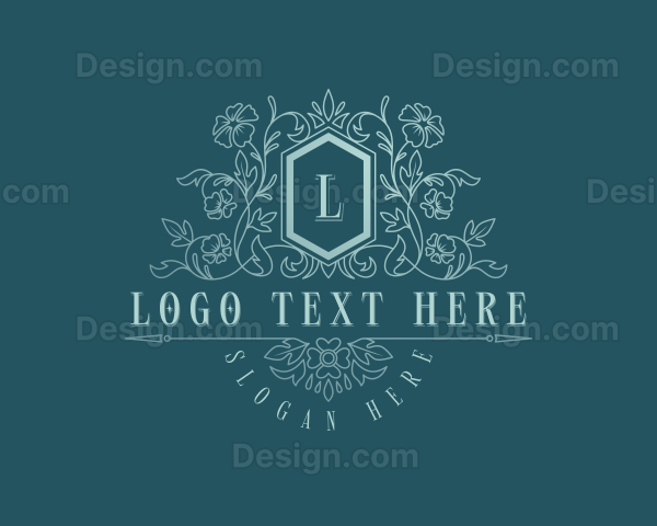 Luxury Feminine Florist Logo