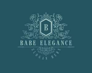 Luxury Feminine Florist  logo design