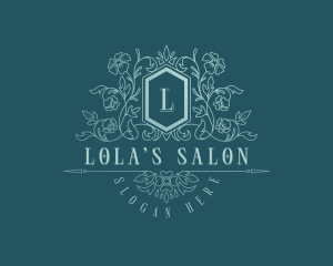 Luxury Feminine Florist  logo design