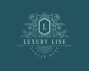 Luxury Feminine Florist  logo design