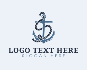 Anchor Rope Letter S logo