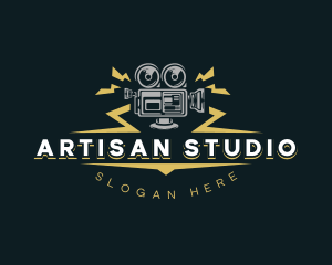 Studio Film Camera logo design