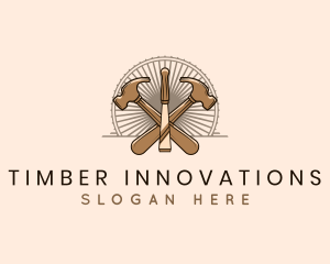 Hammer Chisel Woodwork logo