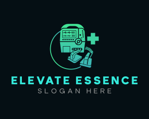 Medical Resuscitate Machine Logo