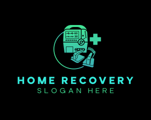 Medical Resuscitate Machine logo design