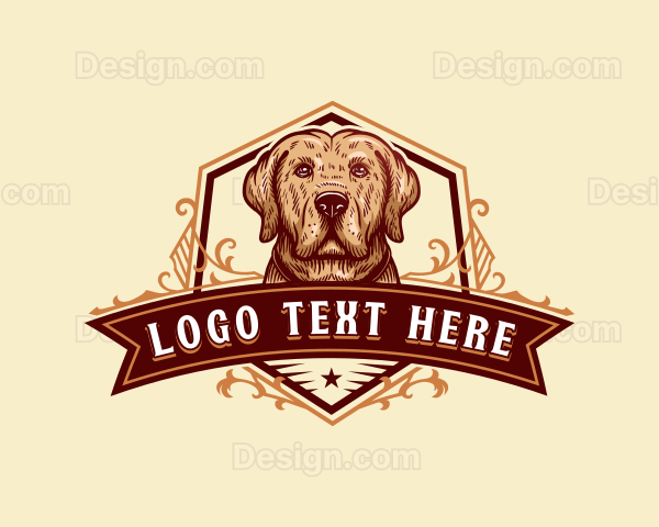 Pet Dog Veterinary Logo