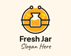 Fermented Homemade Honey logo design