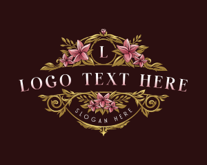 Luxury Flower Bloom logo