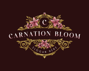 Luxury Flower Bloom logo design