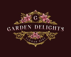 Luxury Flower Bloom logo design