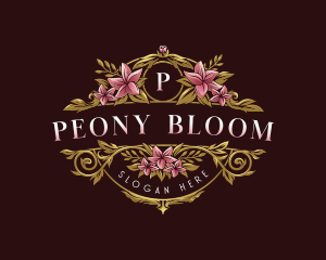 Luxury Flower Bloom logo design