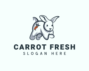 Carrot Tattoo Bunny logo
