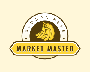 Banana Fruit Market logo design