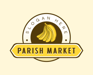 Banana Fruit Market logo design