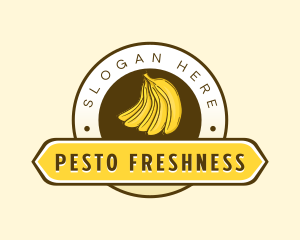 Banana Fruit Market logo design