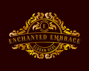 Luxury Deluxe Ornamental logo design