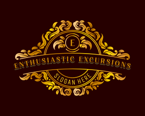 Luxury Deluxe Ornamental logo design