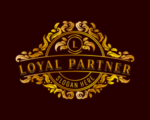 Luxury Deluxe Ornamental logo design