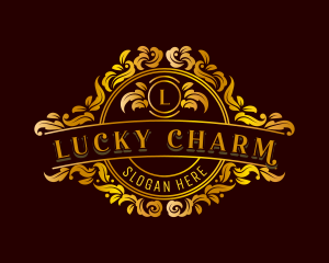 Luxury Deluxe Ornamental logo design