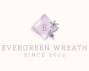 Flower Decor Boutique  logo design