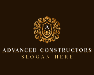 High End Hotel Crest logo design