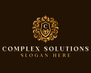 High End Hotel Crest logo design