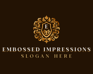 High End Hotel Crest logo design