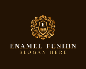 High End Hotel Crest logo design